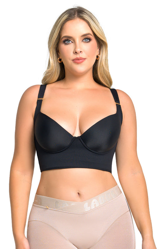 Brasier Faja Quitagorditos BR2305 | Control de Espalda y Realce de Busto