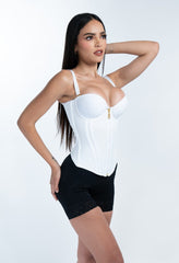Corset Push Up Esculpe Cintura y Realza Busto CS0334
