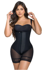 FS3203 LABELLA FAJA CORTA TIRANTE ACOLCHADO 4 BROCHES POWER UP SHEER MAXI