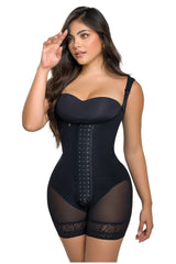 FS3203 LABELLA FAJA CORTA TIRANTE ACOLCHADO 4 BROCHES POWER UP SHEER MAXI