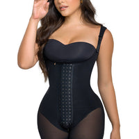 FS3203 LABELLA FAJA CORTA TIRANTE ACOLCHADO POWER UP SHEER 4 BROCHES