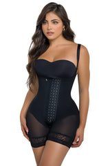 Faja Strapless Short Corto con 4 niveles de ajuste SheerMaxi Ultrainvisible |Soy capaz - Labella Power Up