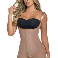 FE3102 LABELLA FAJA EXTRA CORTA ESPALDA ALTA POWER UP MAXI 4 BROCHES