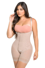 Faja Strapless Short Corto con 4 niveles de ajuste SheerMaxi Ultrainvisible |Soy capaz - Labella Power Up