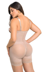 Faja Strapless Short Corto con 4 niveles de ajuste SheerMaxi Ultrainvisible |Soy capaz - Labella Power Up