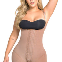 FS3202 LABELLA FAJA CORTA ESPALDA ALTA POWER UP SHEER MAXI 4 BROCHES