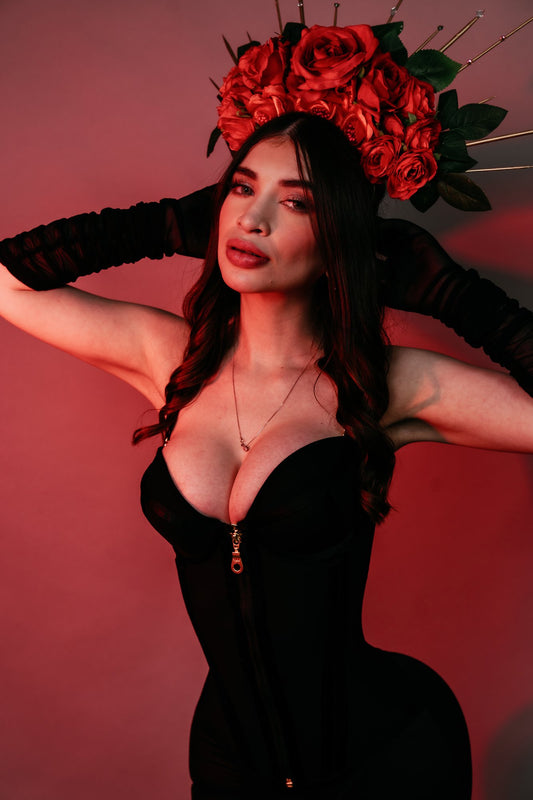 Corset Curvas Perfectas | Realce de Busto y Efecto Cintura de Avispa CS0340 | Bella Michell