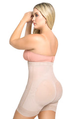 Panty Short Moldeador Corto Cintura Alta SheerMaxi Ultrainvisible |Soy merecedora -Labella Power Up