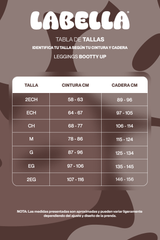 LEGGINGS FAJA BOOTY UP SKINNY LEVANTA POMPA Y CONTROL ABDOMEN