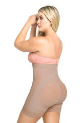 Panty Short Moldeador Corto Cintura Alta SheerMaxi Ultrainvisible |Soy merecedora -Labella Power Up