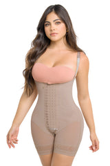 Faja Strapless Short Corto con 4 niveles de ajuste SheerMaxi Ultrainvisible |Soy capaz - Labella Power Up