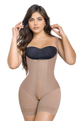 FS3203 LABELLA FAJA CORTA TIRANTE ACOLCHADO 4 BROCHES POWER UP SHEER MAXI