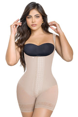 FS3203 LABELLA FAJA CORTA TIRANTE ACOLCHADO 4 BROCHES POWER UP SHEER MAXI