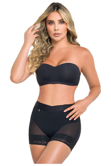 SE3102 LABELLA SHORT EXTRA CORTO TALLE MEDIO POWER UP MAXI