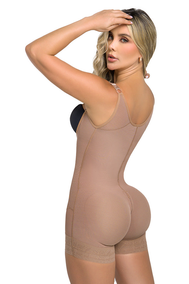 FE3102 LABELLA FAJA EXTRA CORTA ESPALDA ALTA POWER UP MAXI 4 BROCHES