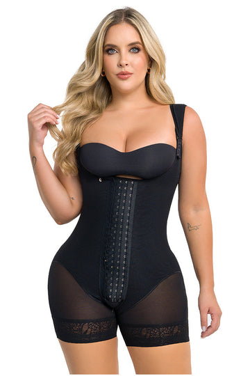 FS3106 LABELLA FAJA CORTA TIRANTE ACOLCHADO POWER UP MAXI 4 BROCHES