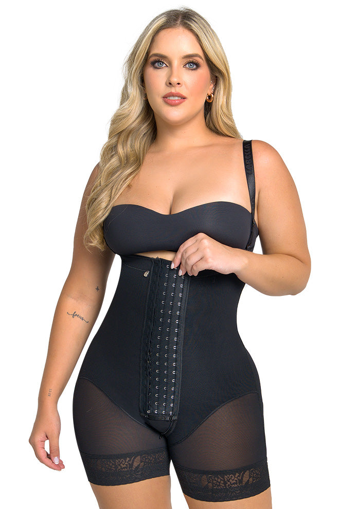 Soy Segura - Faja Strapless Short Corto con 4 niveles de ajuste Maxi Ultrainvisible | Labella Power Up