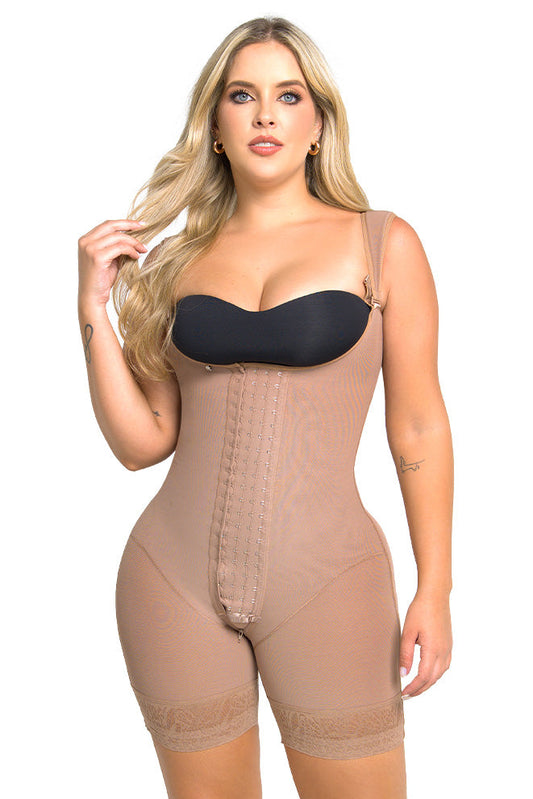 Faja Tirante Confort Short media pierna con 4 Niveles de Ajuste Maxi Ultrainvisible |Soy Resistencia -  Labella Power Up