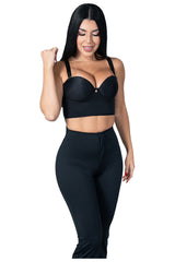 LEGGINGS CON FAJA SHORT BBLUXURY DOBLE REALCE CAMPANA LEVANTA POMPA Y CONTROL ABDOMEN
