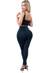 Leggings Skinny Booty Up Doble Realce y efecto inmediato | Faja Integrada Alta Compresión LG7178