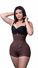 Ultracintura Extrema corta con 15 Varillas | Ideal para Mujeres Petite