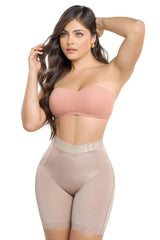 Panty Short Moldeador Sexy Media Pierna a la Cintura |Soy Superación –  Labella Majesty
