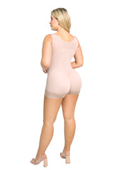 Faja Body Cachetera con Tirantes y Control de Abdomen|Soy Esencia -Labella Power Up