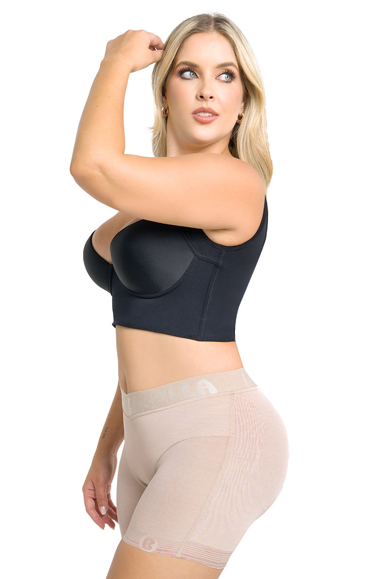 Soy imparable – Panty Short Moldeador Clásico Corto a la Cadera | Labella Majesty