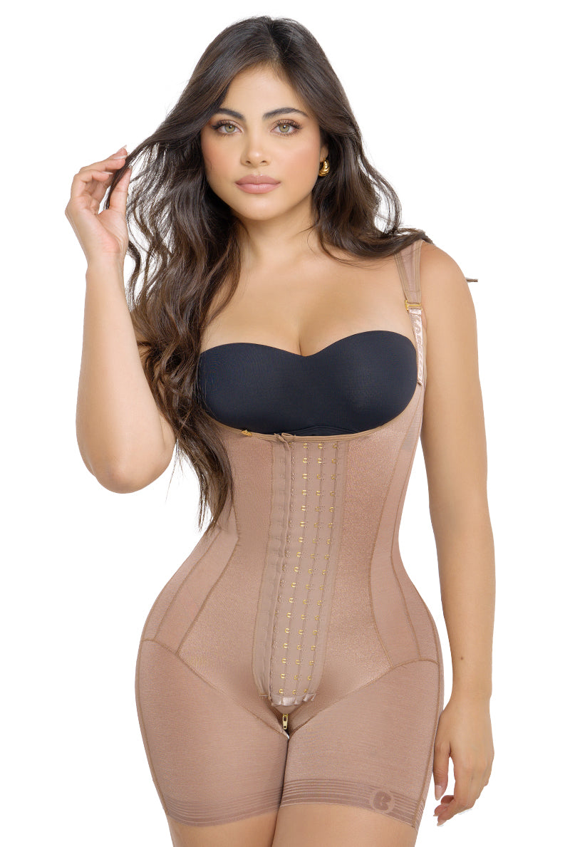 FS5203 FAJA MAJESTY CORTA TIRA BRASIER 4 BROCHES ULTRASKIN SHEER MAXI