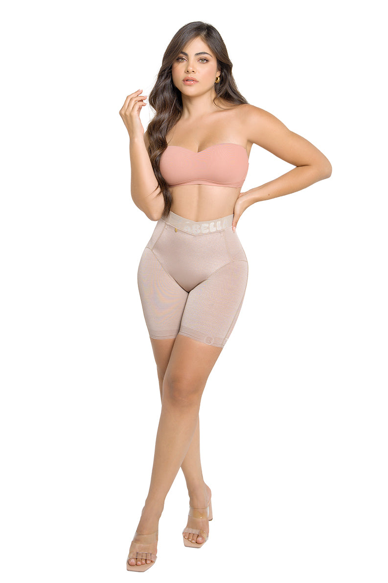 Soy Superación – Panty Short Moldeador Sexy Media Pierna a la Cintura | Labella Majesty