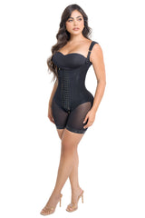 Faja Tirante Confort Short Media Pierna Ultra Cintura Extrema con 4 Niveles de Ajuste 9 varillas |Soy Encantadora –  Labella Majesty