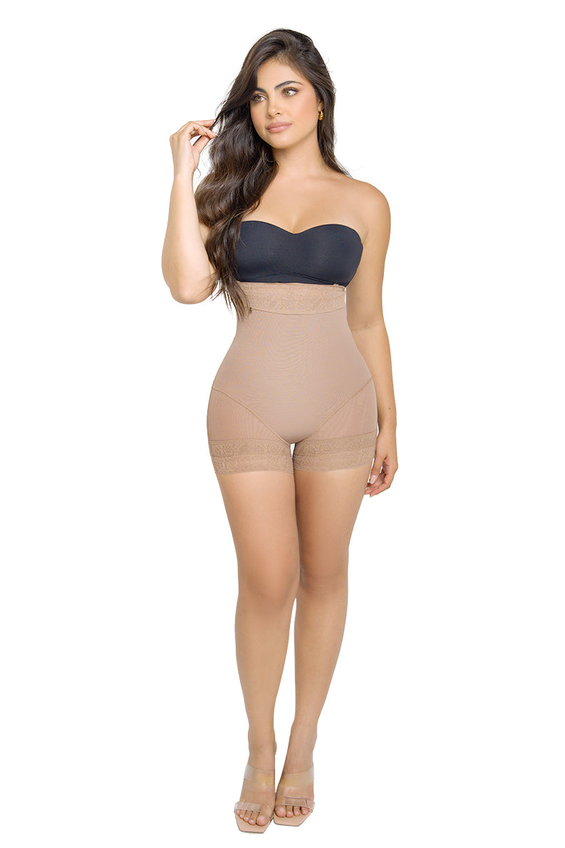 SE3104 SHORT EXTRA CORTO TALLE ALTO POWER UP MAXI