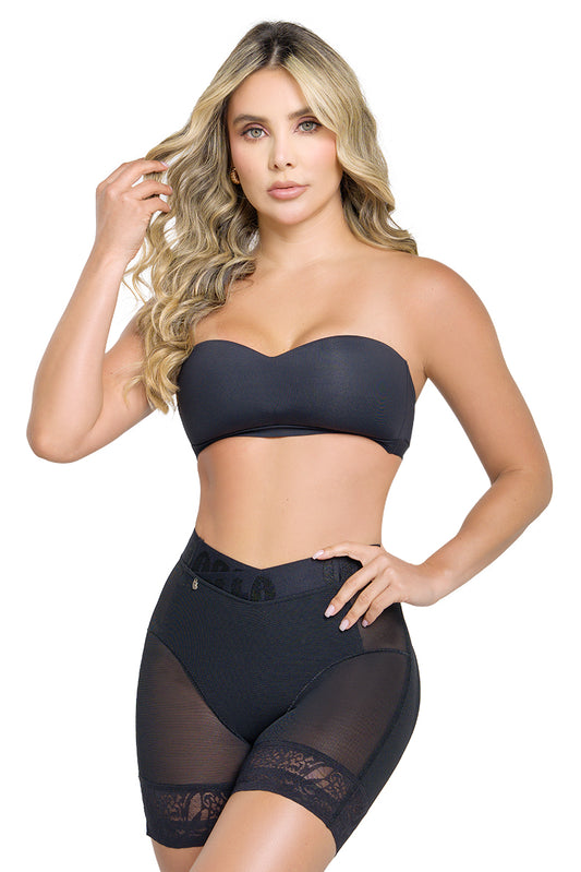 Panty Short Moldeador Corto a la Cintura SheerMaxi Ultrainvisible |Soy valiente - Labella Power Up