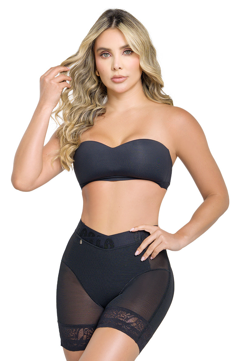 SS3202 SHORT CORTO TALLE MEDIO POWER UP SHEER