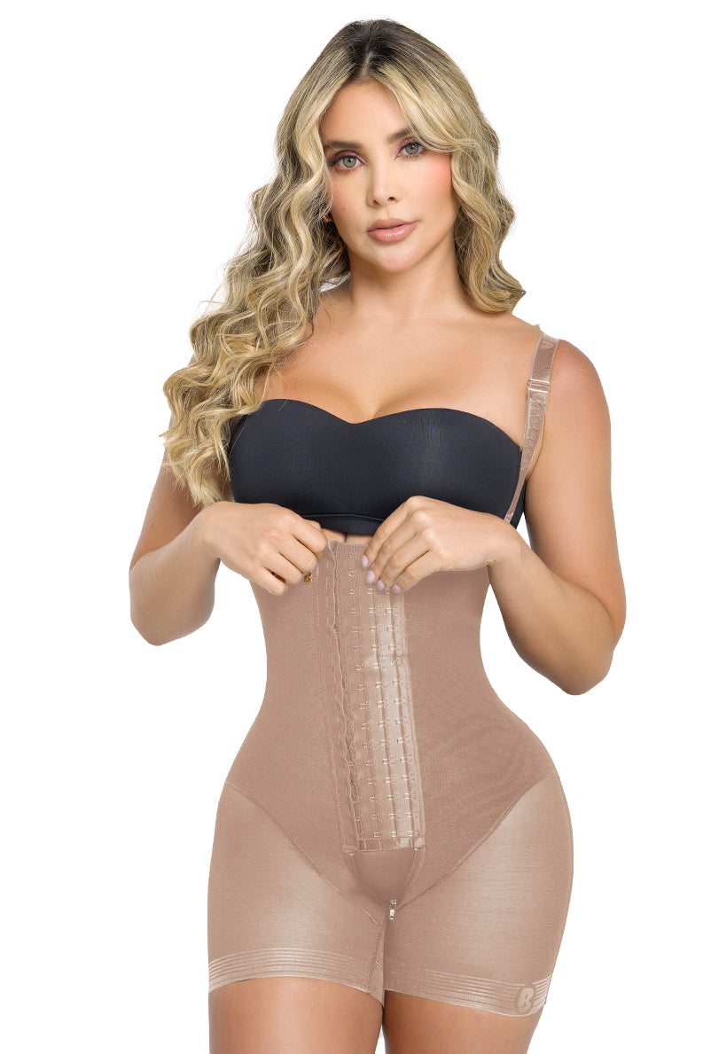 Soy Sublime – Faja Strapless Short Corto Clásica con 4 Niveles de Ajuste | Labella Majesty