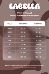 Short extra corto Talle Medio Power Up Sheer Maxi SE3380 | Doble Realce y Control de Abdomen bajo
