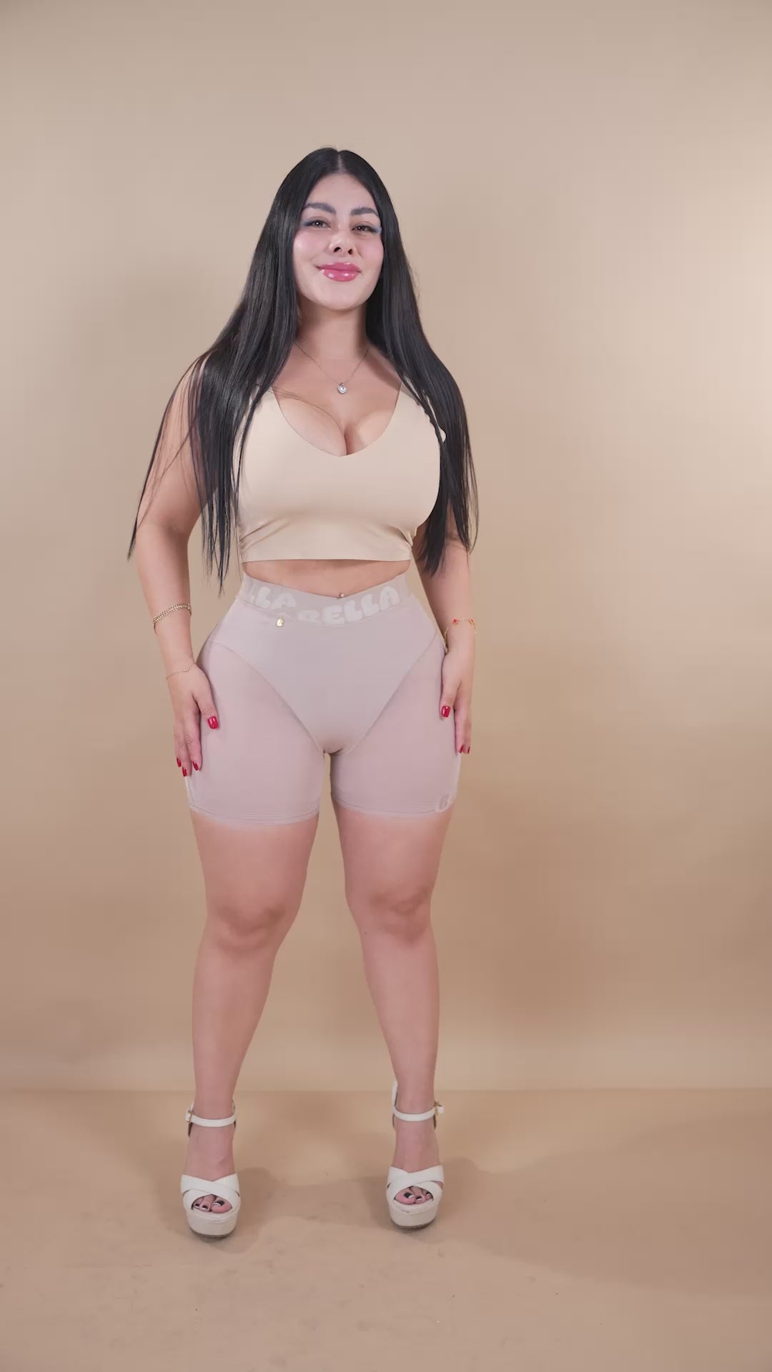 Soy Encanto – Panty Short Moldeador Sexy Corto a la Cintura | Labella Majesty