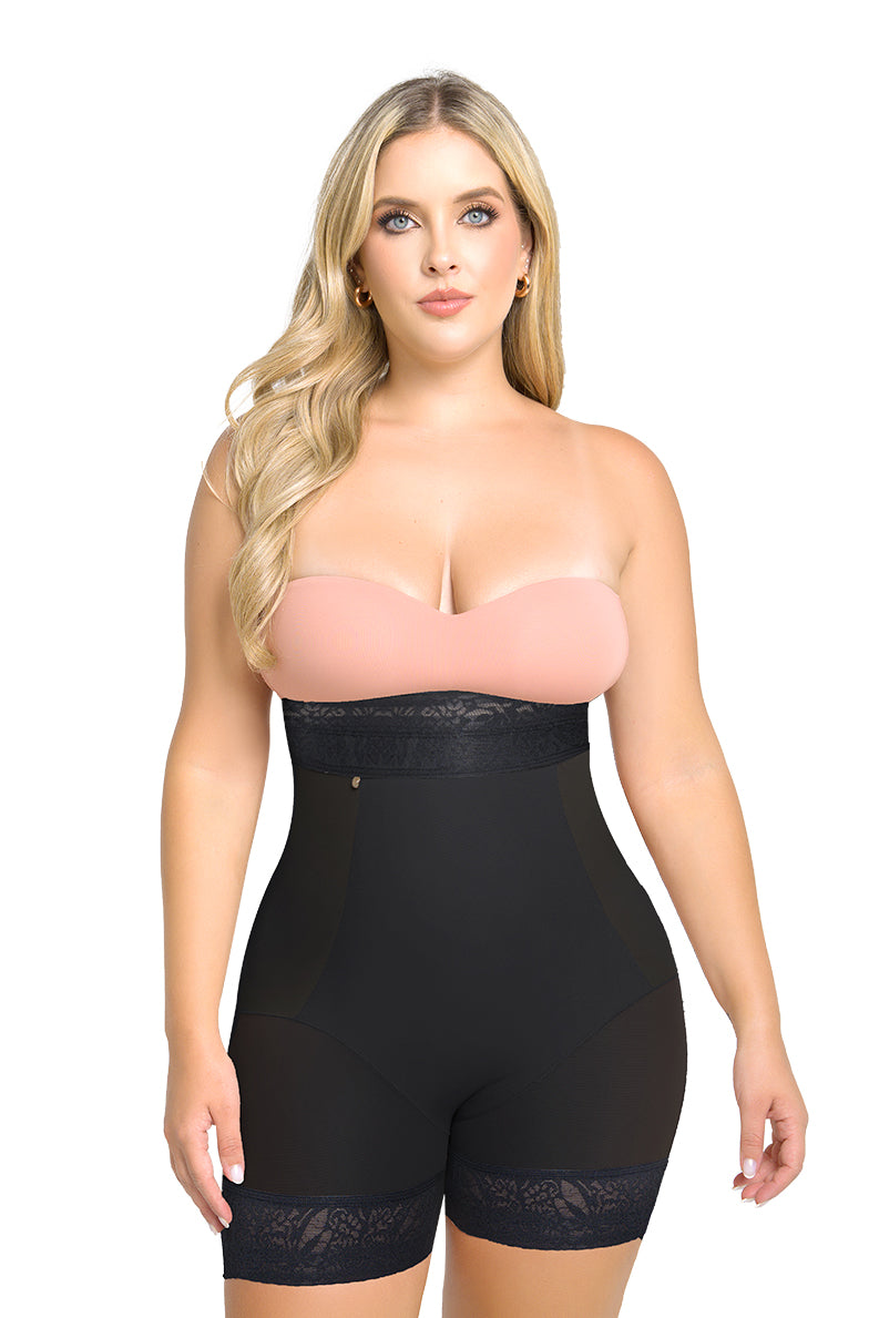 Soy merecedora -  Panty Short Moldeador Corto Cintura Alta SheerMaxi Ultrainvisible | Labella Power Up