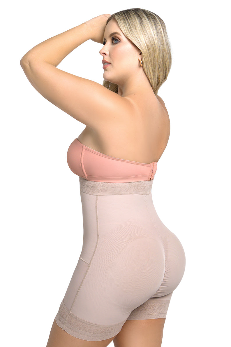 Soy Invencible -  Panty Short Moldeador Corto Cintura Alta Maxi Ultrainvisible | Labella Power Up