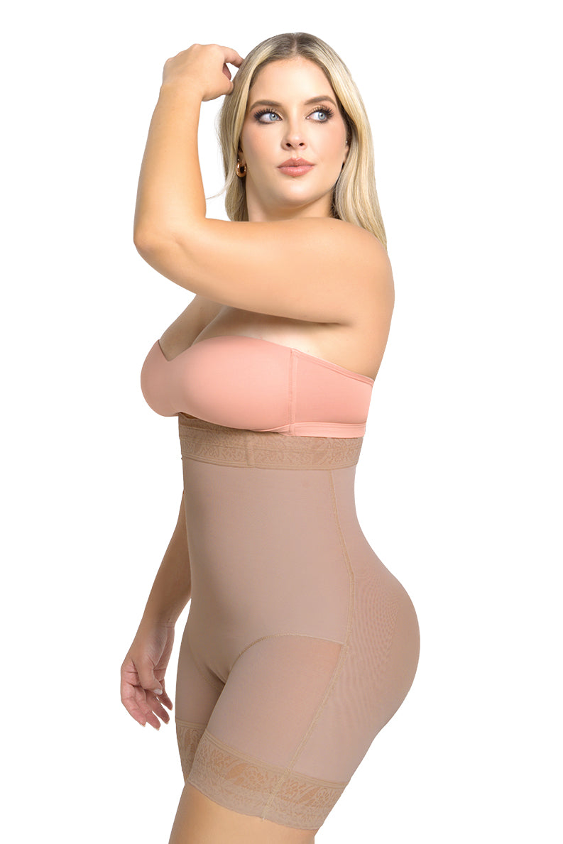 Soy Invencible -  Panty Short Moldeador Corto Cintura Alta Maxi Ultrainvisible | Labella Power Up