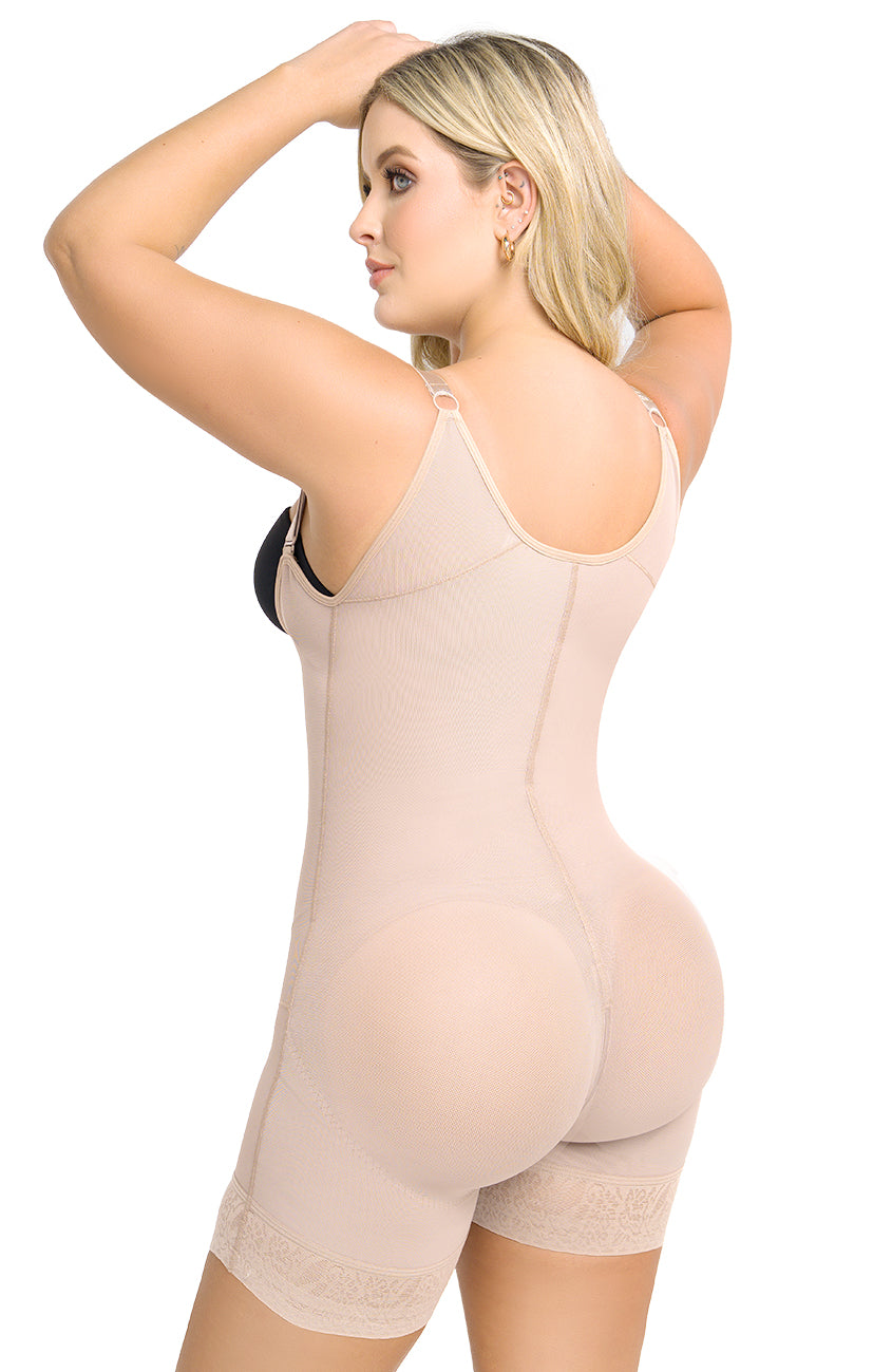 Soy Determinación - Faja Espalda Alta Short Corto con 4 Niveles de Ajuste Maxi Ultrainvisible | Labella Power Up