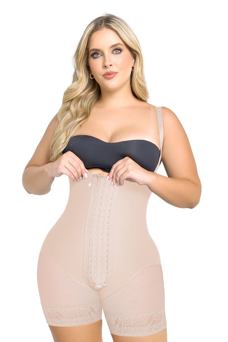 Soy Segura - Faja Strapless Short Corto con 4 niveles de ajuste Maxi Ultrainvisible | Labella Power Up