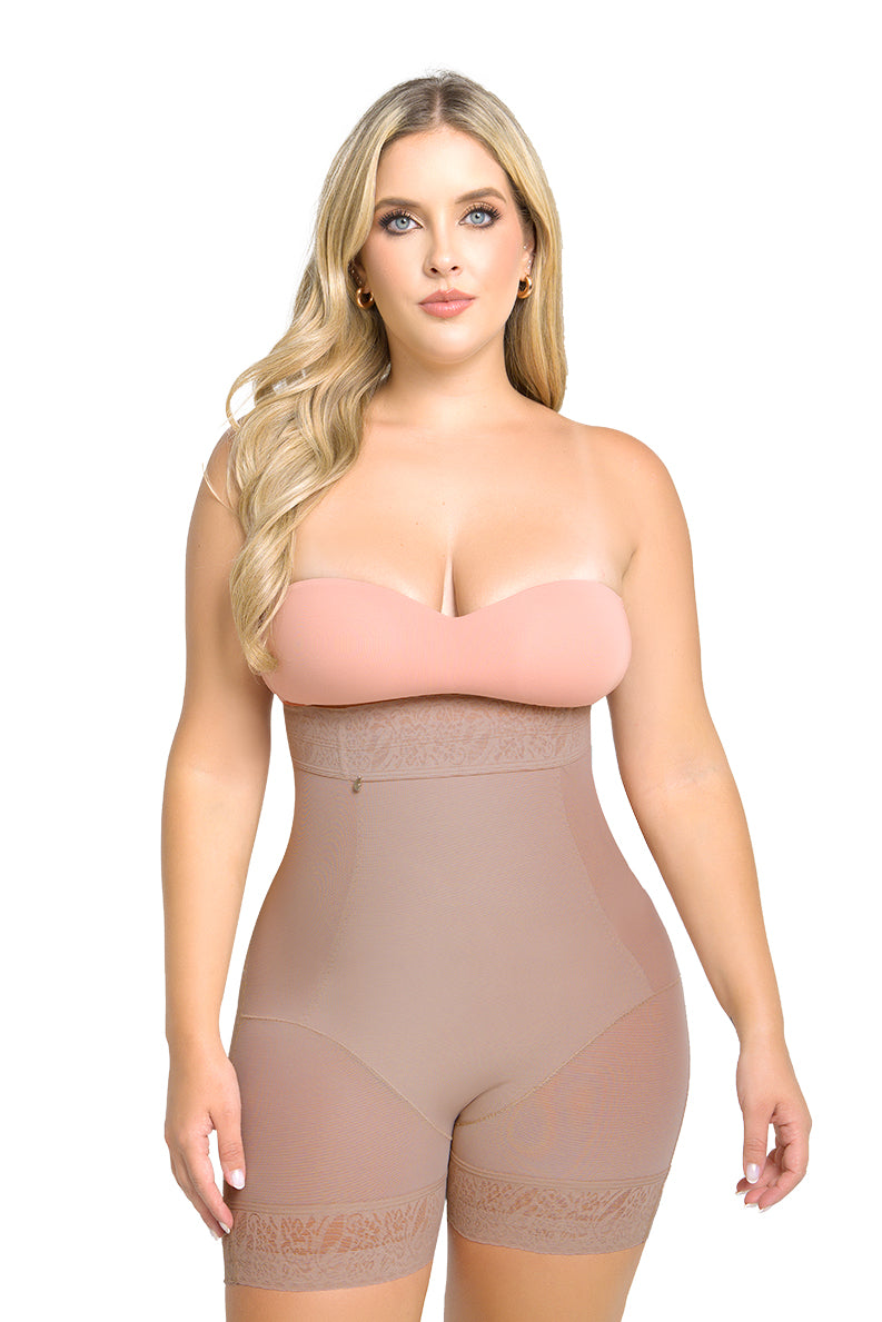 Soy merecedora -  Panty Short Moldeador Corto Cintura Alta SheerMaxi Ultrainvisible | Labella Power Up