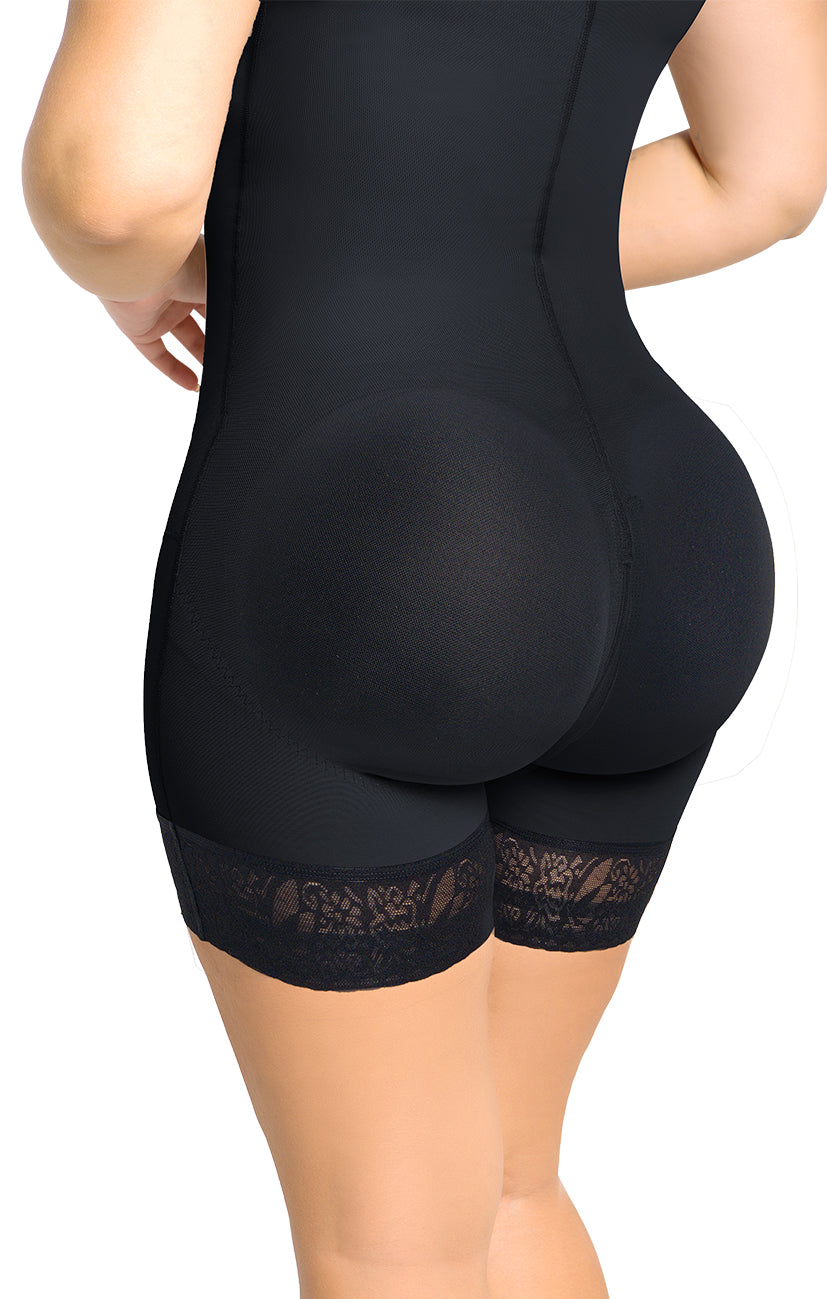 Soy Determinación - Faja Espalda Alta Short Corto con 4 Niveles de Ajuste Maxi Ultrainvisible | Labella Power Up