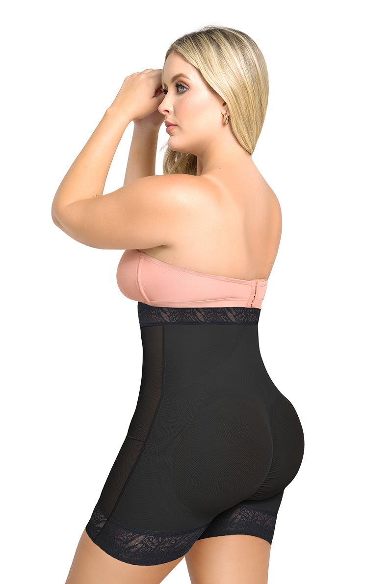 Soy merecedora -  Panty Short Moldeador Corto Cintura Alta SheerMaxi Ultrainvisible | Labella Power Up