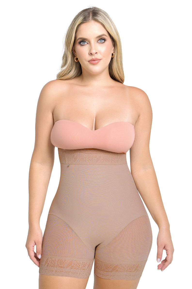 Soy Invencible -  Panty Short Moldeador Corto Cintura Alta Maxi Ultrainvisible | Labella Power Up
