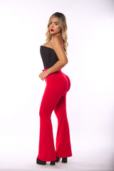 LEGGINGS CON FAJA SHORT BBLUXURY DOBLE REALCE CAMPANA LEVANTA POMPA Y CONTROL ABDOMEN