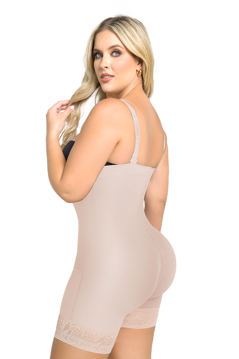 Soy Segura - Faja Strapless Short Corto con 4 niveles de ajuste Maxi Ultrainvisible | Labella Power Up