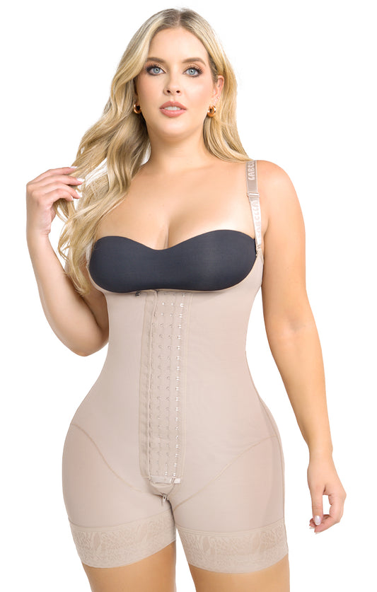 Faja Power Up Maxi Corta Espalda Alta FS3105 | Realce Prehormado Ultrainvisible